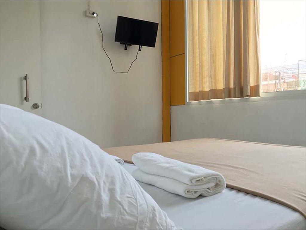 Warm White Hostel Bangkok Oda fotoğraf